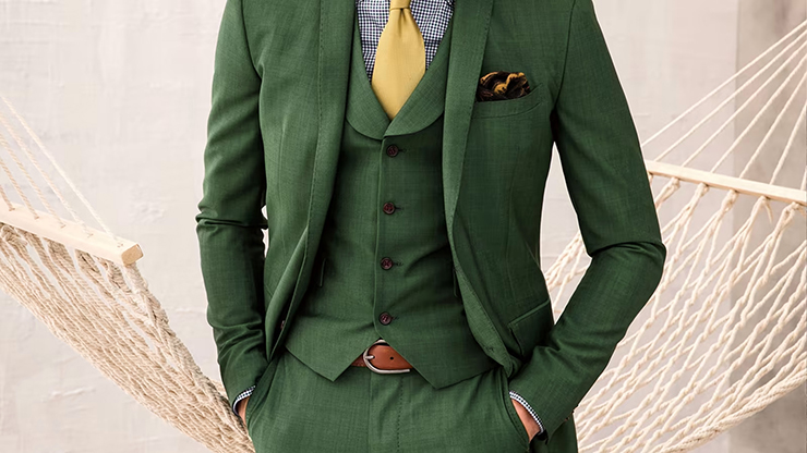 buttoned vest