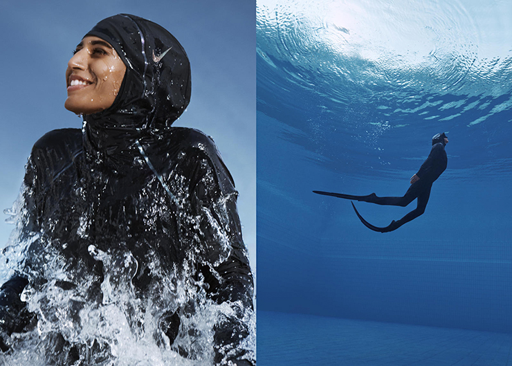 nike swimwear hijab