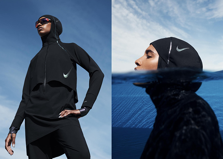 nike swimwear hijab